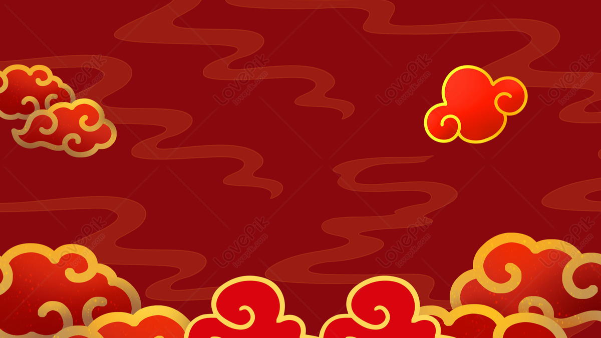 National Wind And Auspicious Clouds Background Download Free | Banner ...