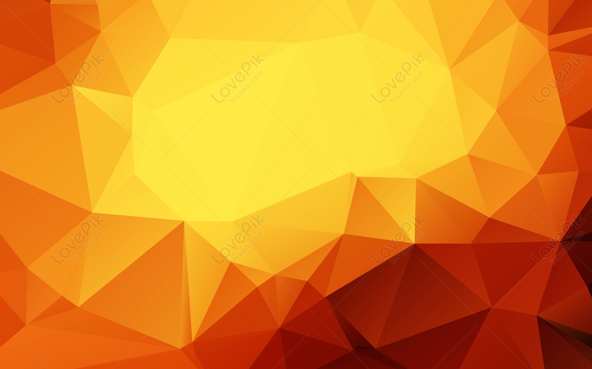 Background Latar Belakang Oranye Geometris Gambar Untuk Diunduh Gratis