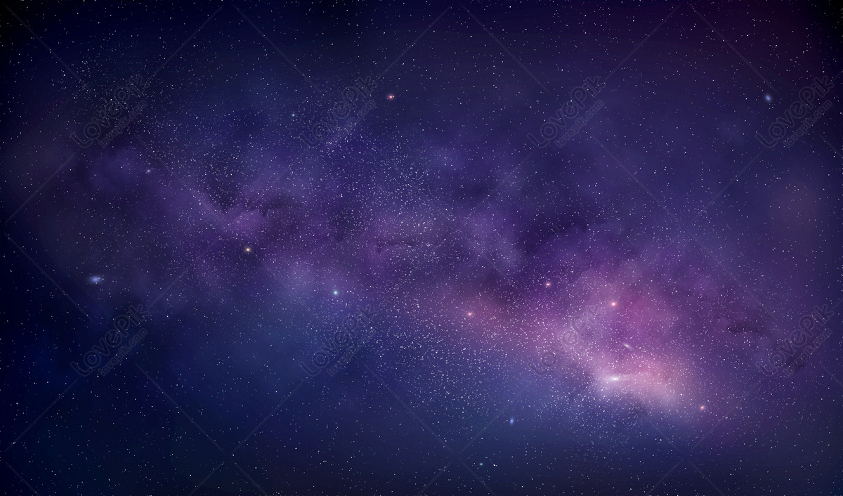Original Purple Bright Starry Sky Background Download Free | Banner  Background Image on Lovepik | 401739849