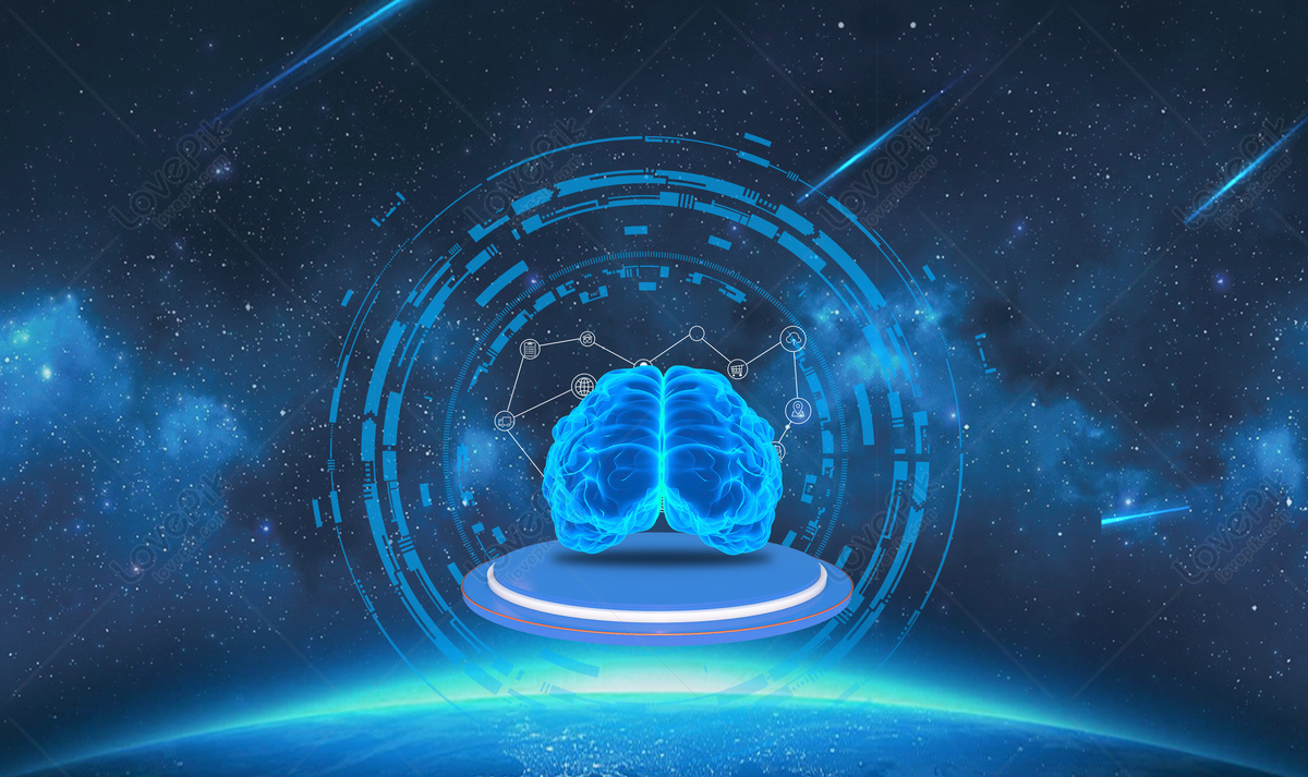 The Brain Of Science And Technology Download Free | Banner Background ...