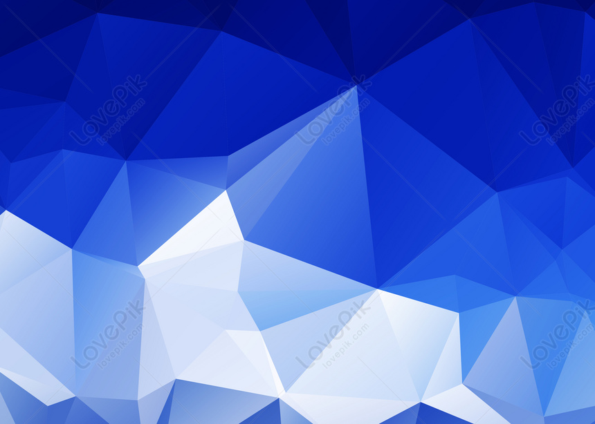 Blue Geometric Gradient Background Download Free | Banner Background ...