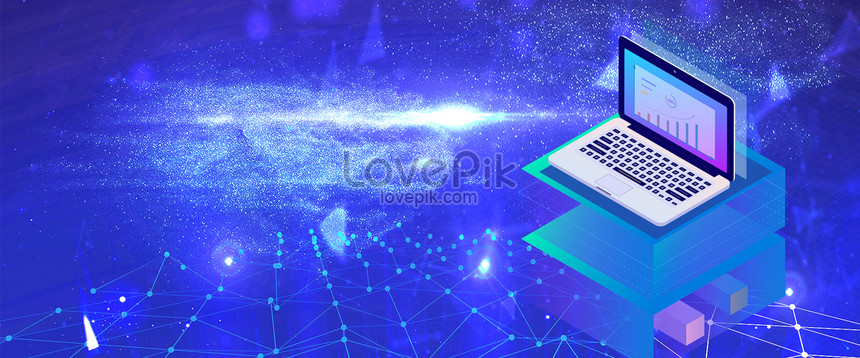Blue Internet Technology Background Banner Download Free | Banner Background  Image on Lovepik | 605817411