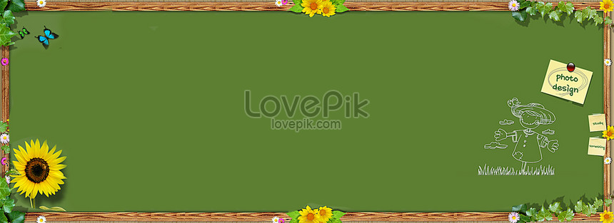 Cartoon Blackboard Simple Campus Creative Background Synthesis Download  Free | Banner Background Image on Lovepik | 605817412