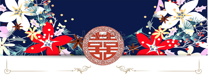 Chinese Style Red Festive Wedding Invitation Banner Download Free | Banner  Background Image on Lovepik | 605654198