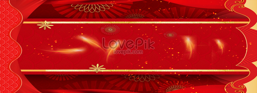 Chinese Style Red Festive Wedding Invitation Banner Download Free | Banner  Background Image on Lovepik | 605672608