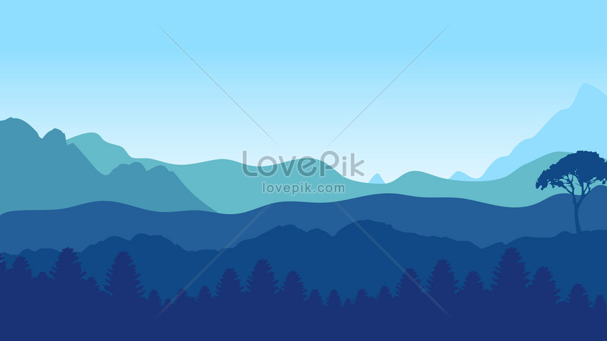 Hand Drawn Outdoor Scene Illustration Download Free | Banner Background  Image on Lovepik | 605598115