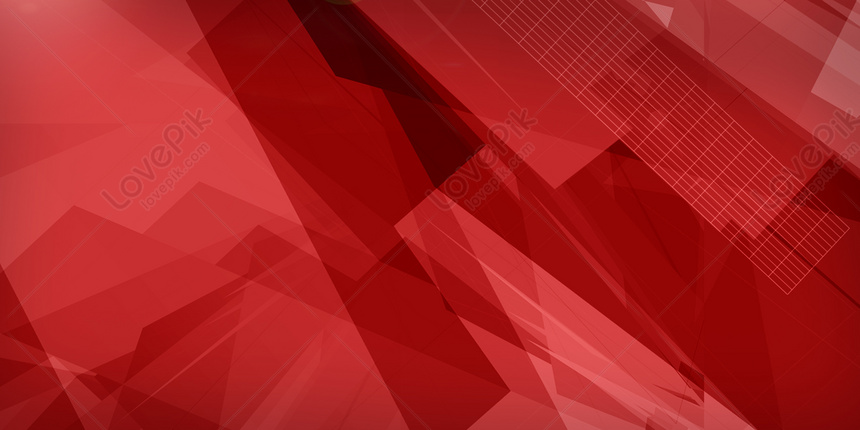 Red Geometric Abstract Background Download Free | Banner Background ...