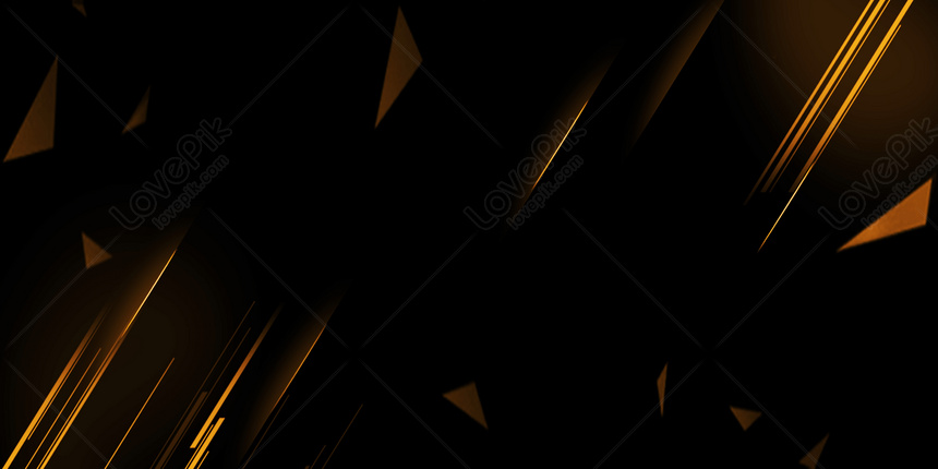Simple Black Gold Background Download Free | Banner Background Image on