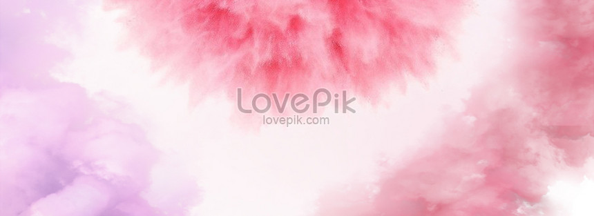 Small Fresh Pink Purple Explosion Smoke Banner Background Download Free | Banner  Background Image on Lovepik | 605696015