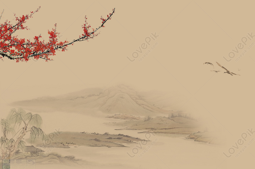 The Background Of Chinese Wind Download Free | Banner Background Image ...