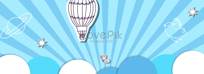 Hình Nền Ngày Của Tmall Children Cartoon Hot Air Balloon Butterfly Banner,  HD và Nền Cờ đẹp nền ngày của trẻ em, khinh khí cầu, mây để Tải Xuống Miễn  Phí -