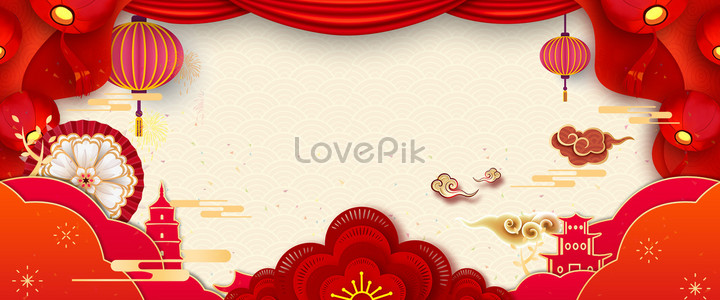 Spring Festival Download Free | Banner Background Image on Lovepik ...