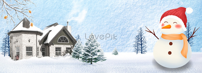Snowman Banner Design Images, HD Pictures For Free Vectors Download ...