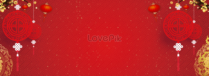 Red Chinese Style Background Download Free | Banner Background Image on ...