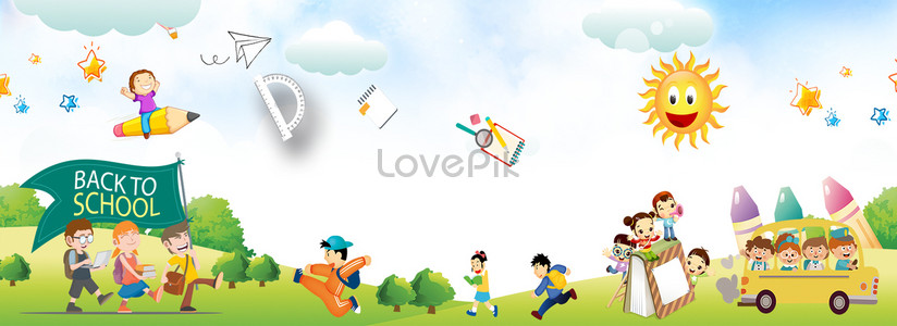 School Banner Images, HD Pictures For Free Vectors & PSD Download -  