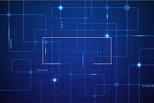 Blue Circuit Technology Poster Background Template Download Free ...