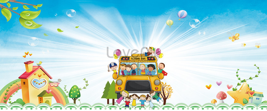 Cartoon Spring Start Season Background Download Free | Banner Background  Image on Lovepik | 605821612