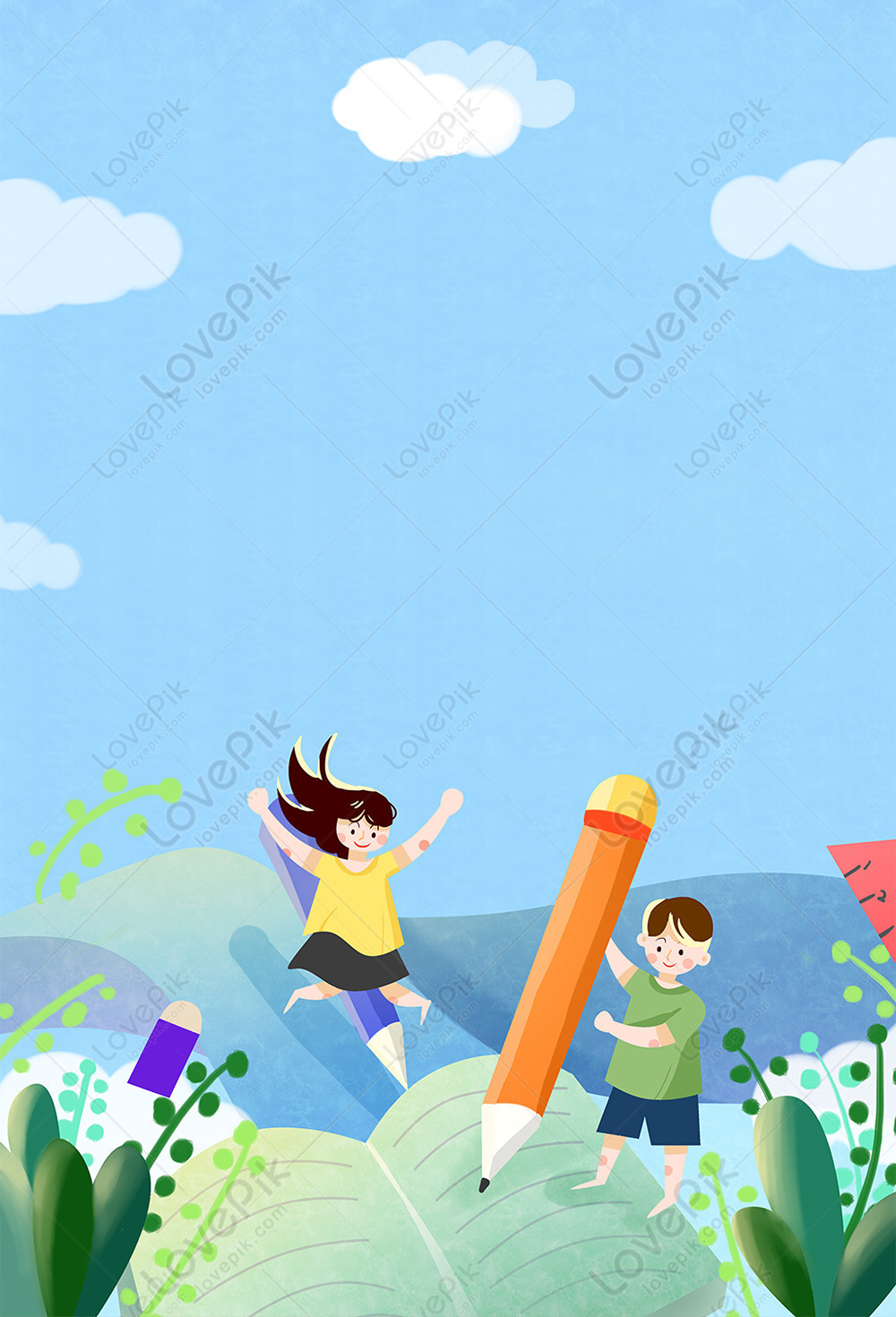 School Poster Background Download Free | Poster Background Image on Lovepik  | 401615328