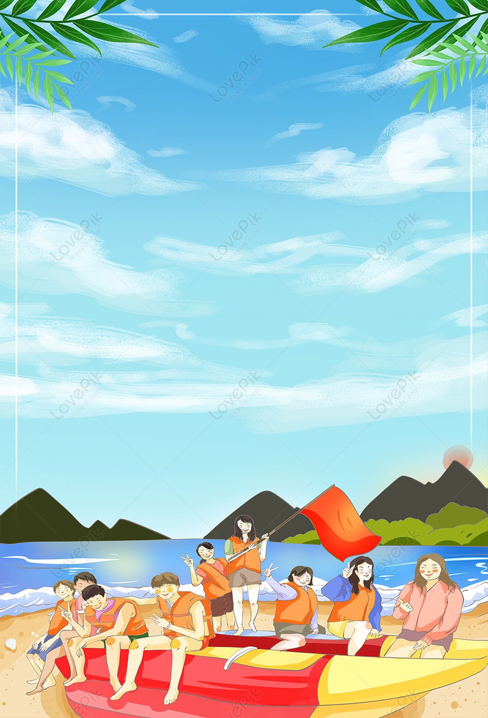 Summer Summer Camp Poster Background Download Free | Poster Background  Image on Lovepik | 401590970