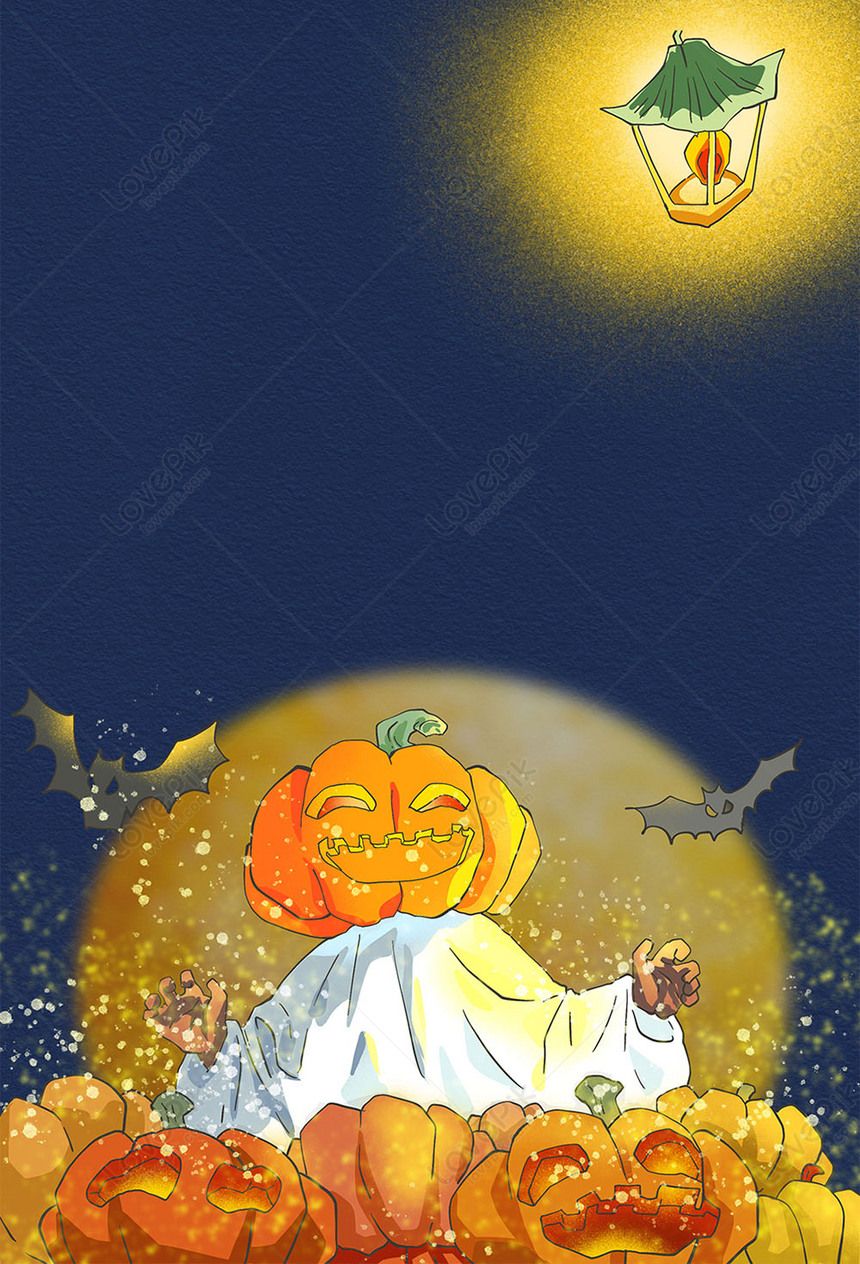 Halloween Pumpkin Poster Background Download Free | Poster Background Image  on Lovepik | 401638697