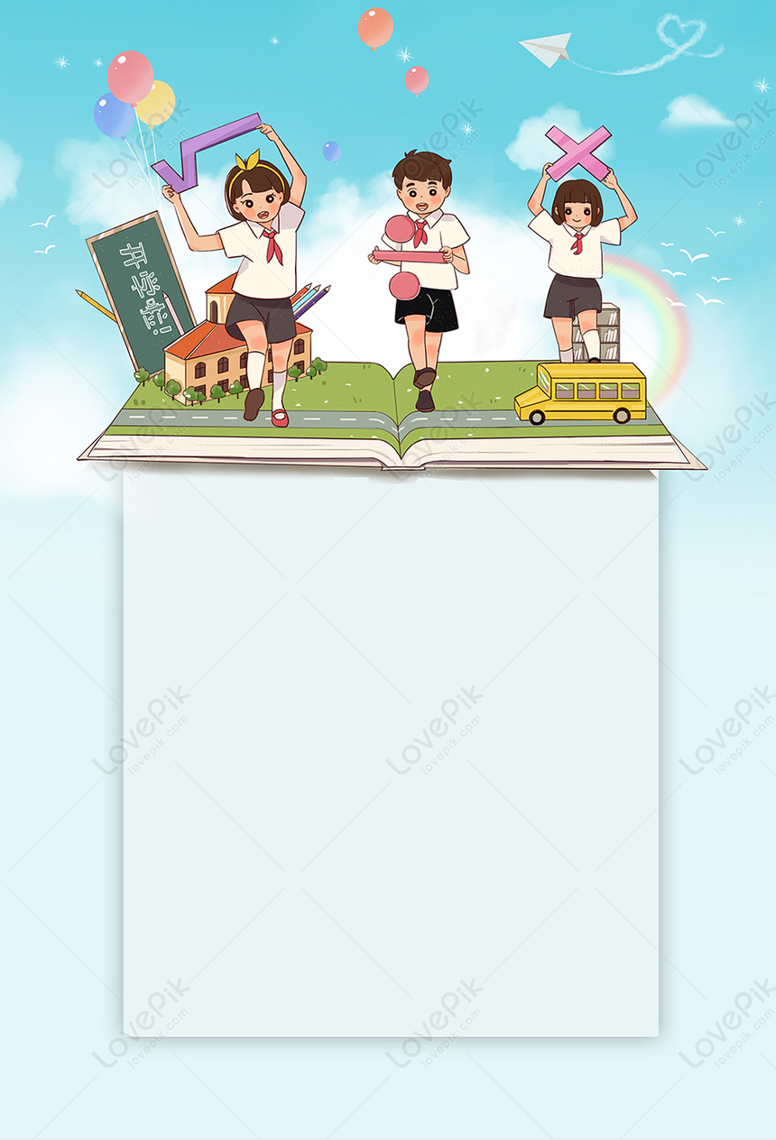 School Poster Background Download Free | Poster Background Image on Lovepik  | 401614389