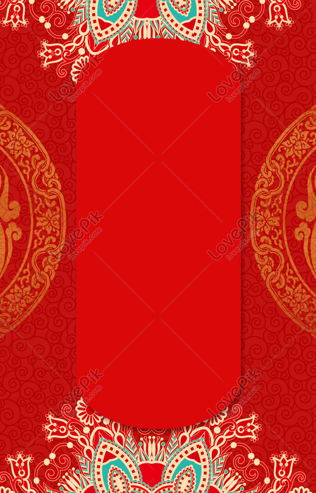 Chinese Style Wedding Invitation Red Texture Advertising Backgro Download  Free | Poster Background Image on Lovepik | 605625993