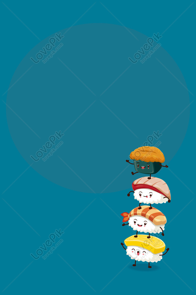 Hình nền Nền Một Loạt Các Loại Sushi Khác Nhau Nền, Sushi Với Hình ảnh,  Sushi, Món ăn Background Vector để tải xuống miễn phí - Pngtree