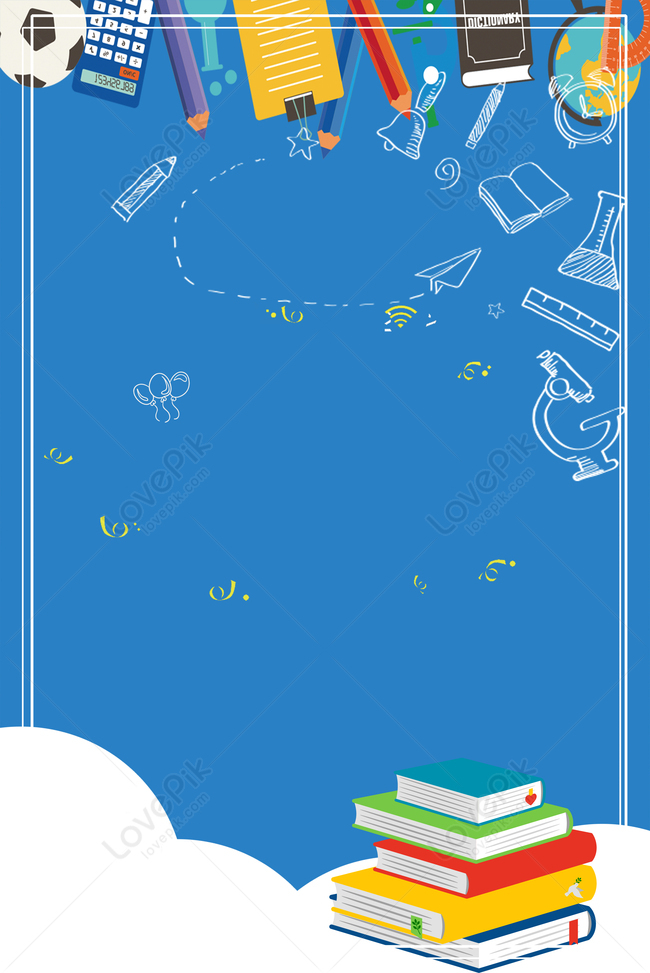 Education Blue Minimalist Book Training Class Advertising Backgr Download  Free | Poster Background Image on Lovepik | 605581567