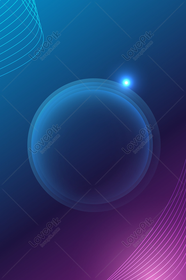 Geometric Halo Gradient Poster Background Download Free | Poster ...