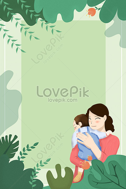 Mother Sleeping Baby Poster Background Download Free | Poster Background  Image on Lovepik | 605538345