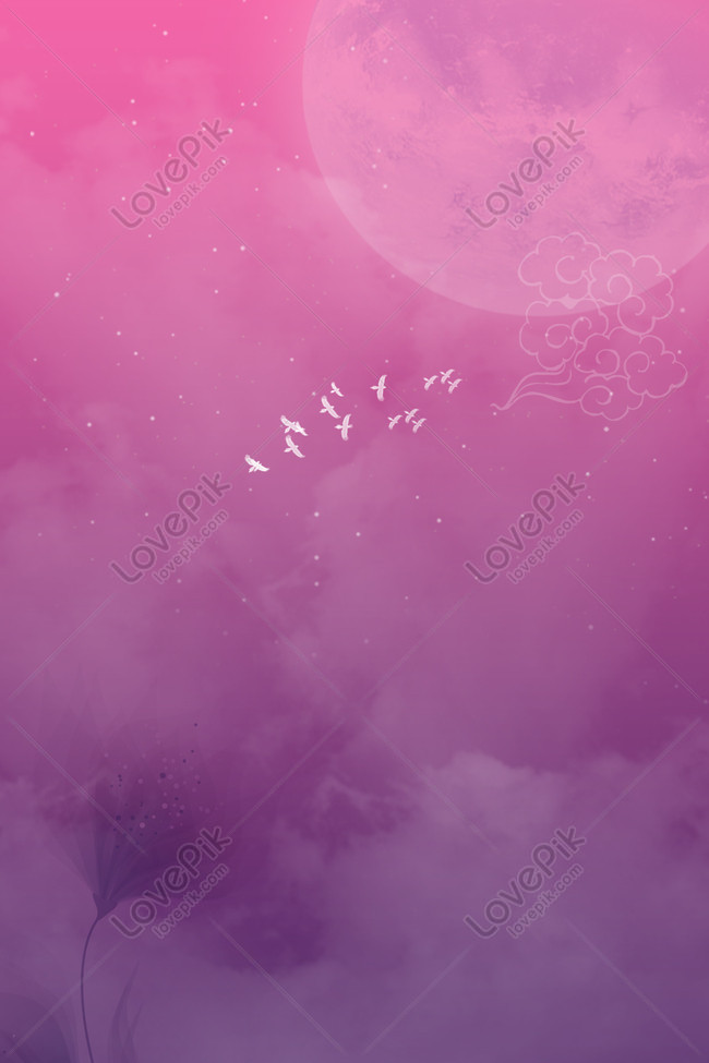 Purple Gradient Romantic Aesthetic Tanabata Promotion Poster Download Free  | Poster Background Image on Lovepik | 605628510