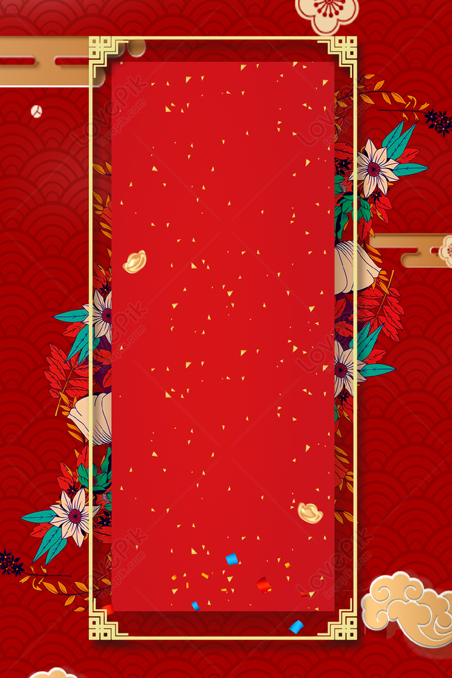 Red Festive Wedding Invitation Ad Background Download Free | Poster  Background Image on Lovepik | 605625429
