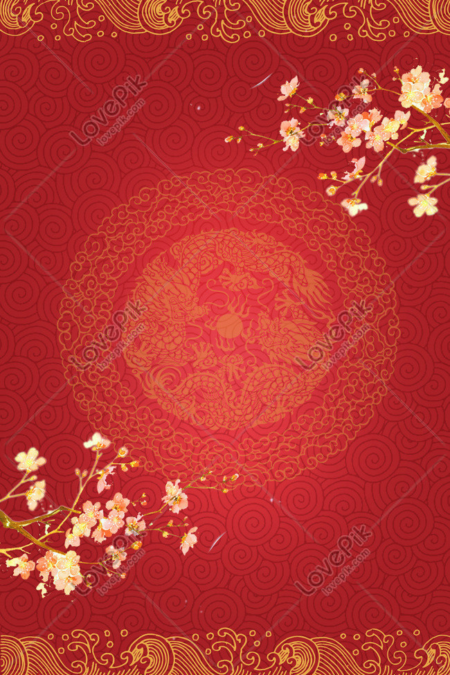 Red Invitation Background Template Download Free | Poster Background Image  on Lovepik | 605624579