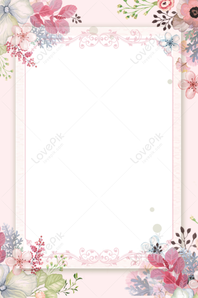Summer Pink Bouquet Small Fresh Poster Background Download Free | Poster  Background Image on Lovepik | 605557236
