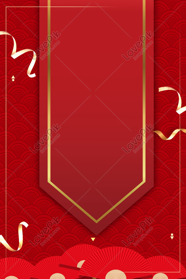 Wedding Invitation Red Texture Advertising Background Download Free ...