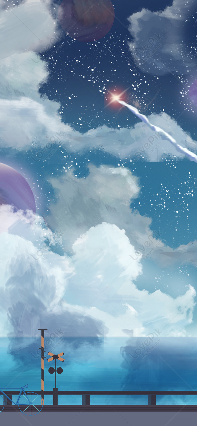 Hình nền : Anime cô gái, Bầu trời, Đám mây, Mặt trăng, Nước đá, không khí,  Gấu, Bắc cực, đám mây, Ảnh chụp màn hình, Hình nền máy tính, Bầu khí quyển