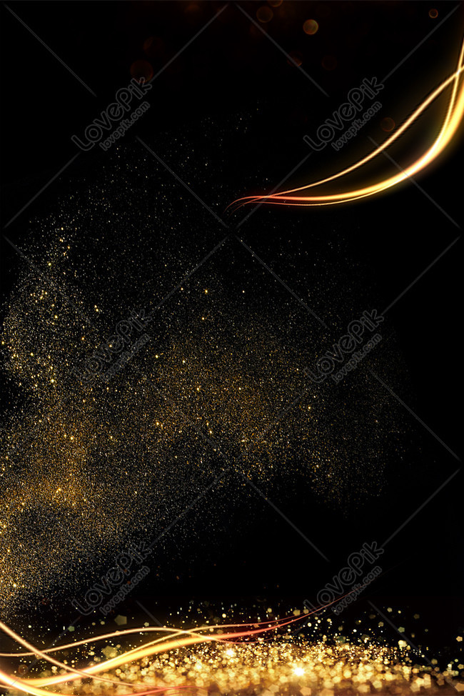 Atmospheric Gold Streamer Background Poster Download Free | Poster ...