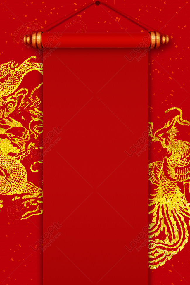 Atmospheric Red Gold Texture Chinese Style Background Download Free |  Poster Background Image on Lovepik | 605809955