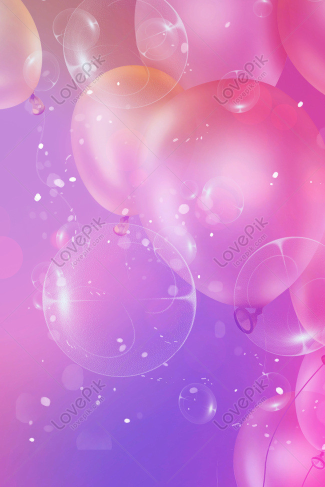 Beautiful Pink Gradient Purple Bubble Atmosphere Background Post Download  Free | Poster Background Image on Lovepik | 605762592