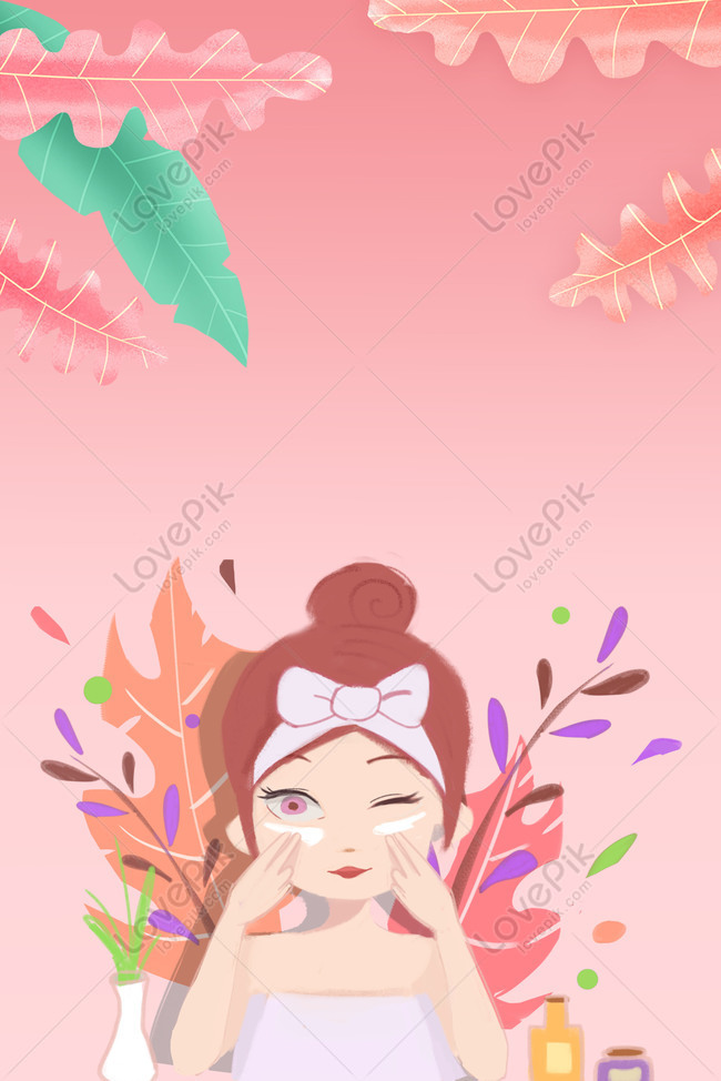 Beauty Makeup Eye Mask Pink Advertising Background Download Free | Poster  Background Image on Lovepik | 605684092
