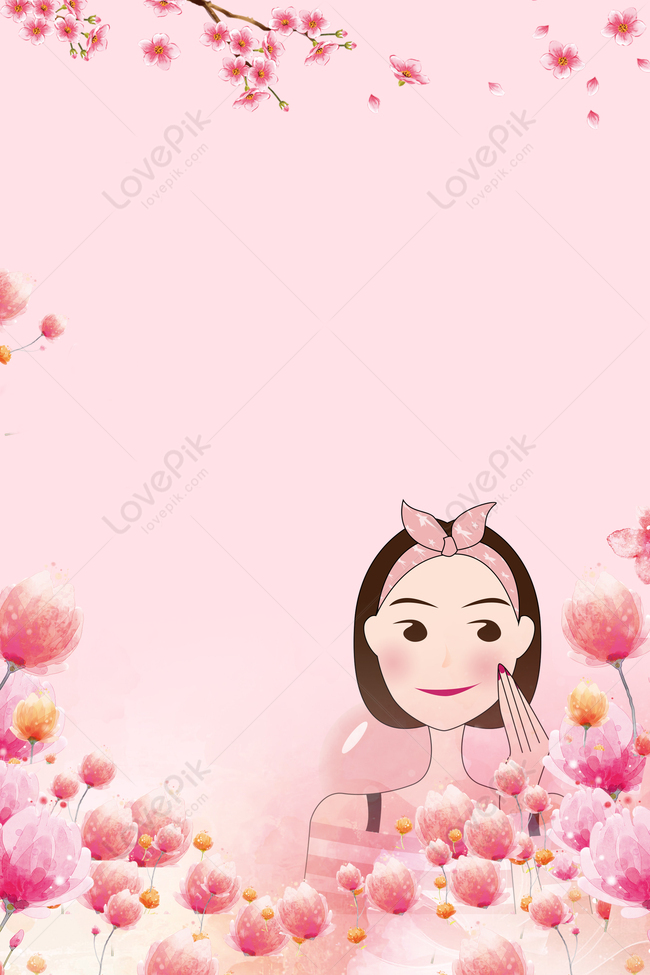 Hình Nền Beauty Pink Quảng Cáo Nền Tải Về Miễn Phí Làm đẹp, HD và ...
