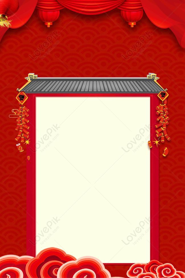 Big Red Welcome New Year Holiday Notice Poster Download Free | Poster  Background Image on Lovepik | 605782844