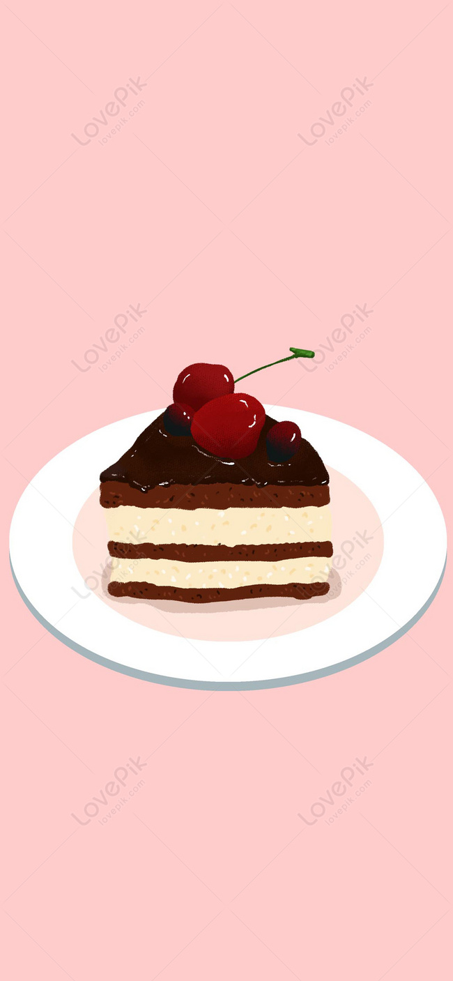 Dessert Phone Wallpaper Download, Cake - MyWallpapers.in