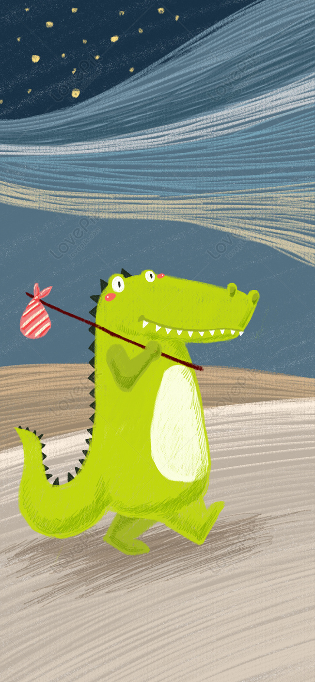Cartoon Crocodile Cell Phone Wallpaper Images Free Download on Lovepik |  400239639