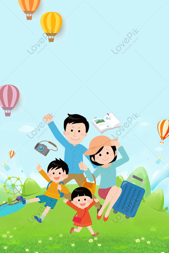 Hình Nền Cartoon Gió Gia đình Hạnh Phúc Du Lịch Poster Nền, HD và Nền Cờ  đẹp phim hoạt hình gió, gia đình, hạnh phúc để Tải Xuống Miễn Phí - Lovepik