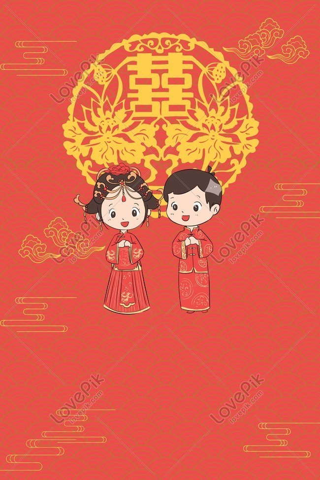 Chinese Classical Style Wedding Invitation Invitation Background Download  Free | Poster Background Image on Lovepik | 605663771