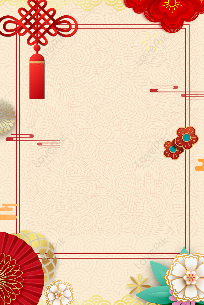 Chinese New Year Chinese Style Yellow Poster Background Download Free | Poster  Background Image on Lovepik | 605717103