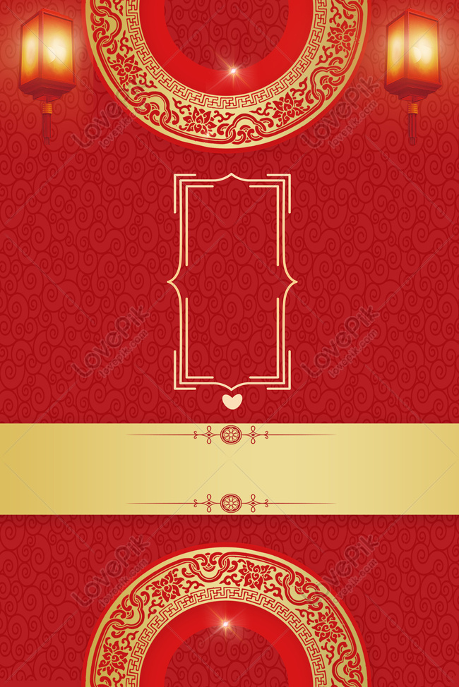 Chinese Style Wedding Invitation Poster Download Free | Poster ...