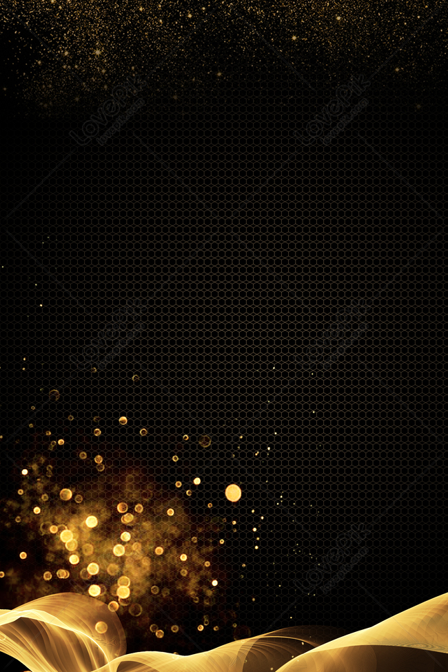 Creative Synthetic Black Gold Background Download Free | Poster ...