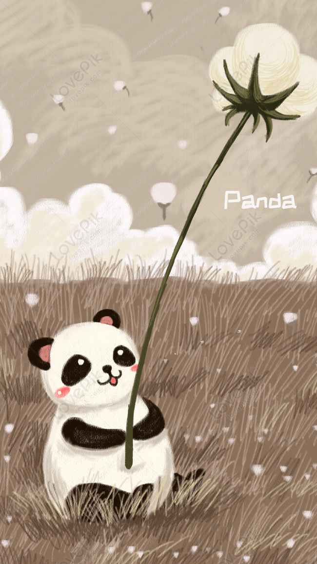 Cute Panda Cell Phone Wallpaper Images Free Download on Lovepik | 400201960